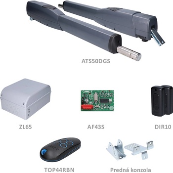 CAME ATS SAFE LONG 24V sada pre dvojkrídlovú bránu do 5m/krídlo