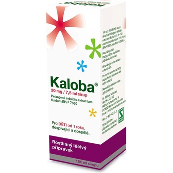 KALOBA 20 MG/7,5 ML SIRUP POR SIR 100ML