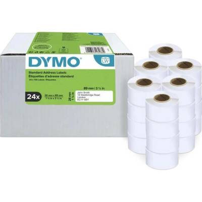 Štítky Dymo LW Standard - permanentní, 28x89 (24x130ks) PROMO