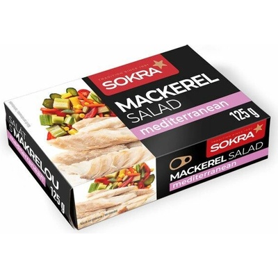 Sokra Salát s makrelou Mediterranean 125g