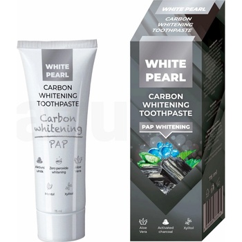 White Pearl PAP carbon whitening toothpaste 75 ml