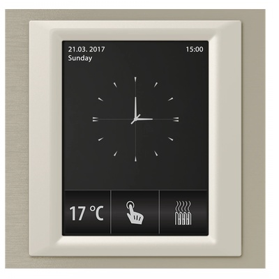 ELKO EP RF Touch-W Сензорно устройство за управление Титан Перлен-металик Слонова кост (RFTW-ATI-BPE-CIV)