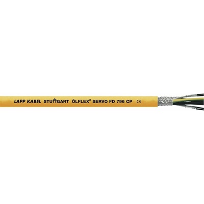 Lapp ÖLFLEX® SERVO FD 796 CP 27950/1 servo kábel 4 G 1.5 mm² 1m oranžová