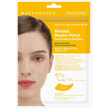 Madforcos Хидрогел пачове изглаждащи линията на усмивката MADFORCOS Wrinkle Master Patch : Smile Line (774103)