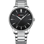 Curren Мъжки часовник Curren Yelt, Неръждаема стомана, Сребрист / Черен (CURREN-8430-SILVER-BLACK) Часовници