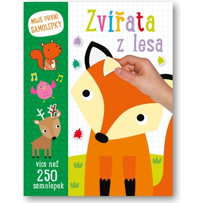 Zvířata z lesa - Moje první samolepky