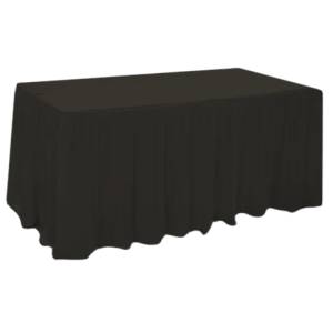 Horecano HORECANO-Драперия за маса 180x76xh74cm - BLACK L5, 14m (HC-16215) (0116215)