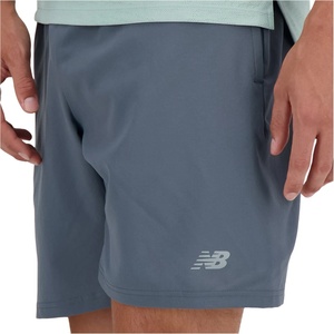 New Balance Мъжки шорти за бягане New Balance Sport Essential Short 7 Linerless Running shorts - Graphite - размер M (012-4702-0213)