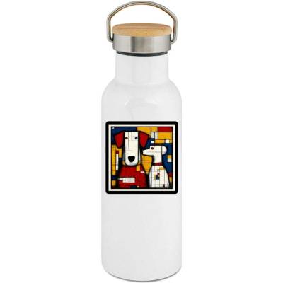 123TRIKO termoska Psi v kubistickém stylu 500 ml pes