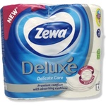 Zewa тоалетна хартия, Deluxe, Delicate Care, 4 броя