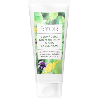 RYOR Herbal Spa омекотяващ крем за крака s AHA 100ml