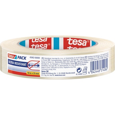 Tesa Balicí páska čirá, 25 mm x 50 m, extra pevná