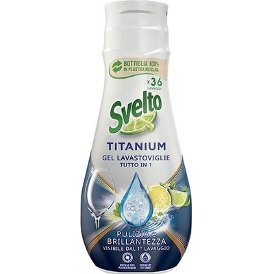 Svelto Titanium Gel Tutto in 1 gel do myčky 640 ml 36 PD