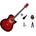 Pasadena PGC-10 Premium SET Red Burst Джъмбо китара