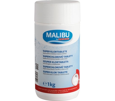 Malibu 13513 chlorové tablety Mini 1 kg,