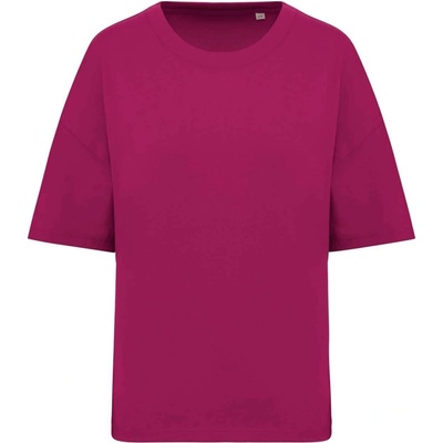Native Spirit Dámské ekologické tričko Oversized Cherry Purple