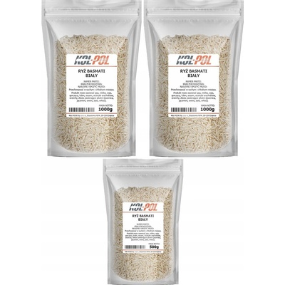 Kol-pol basmati nízkotučná vegánska ryža 2,5 kg