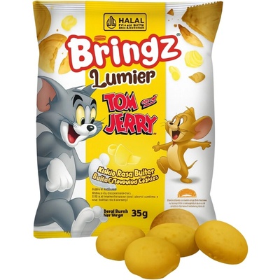 Bringz Lumier Tom & Jerry Butter Cookies Limited Edition 35 g - Heureka.cz