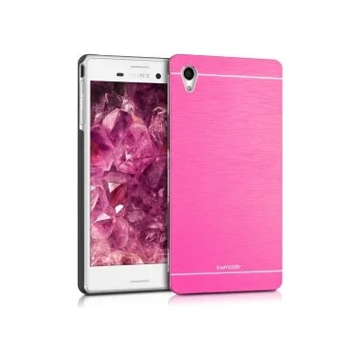 kwmobile Алуминиев калъф за Sony Xperia M4 Aqua - розов
