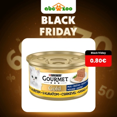 Gourmet Gold Cat jemná paštika kura pečeň 85 g