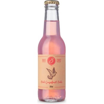 Image 1 of THREE CENTS Pink Grapefruit Soda