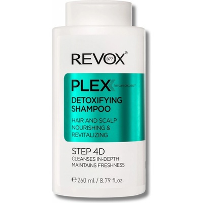 Revox B77 Detoxifying Shampoo (4D) čistiaci detoxikačný šampón 260 ml