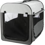 TRIXIE Soft Kennel Basic M сива 80 x 65 x 55 cm