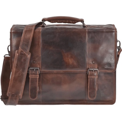 Greenburry kožená aktovka BTK 1306-25 cognac