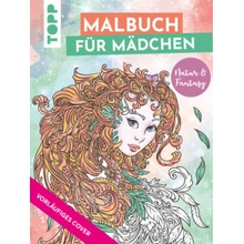 Malbuch für Mädchen Natur & Fantasy