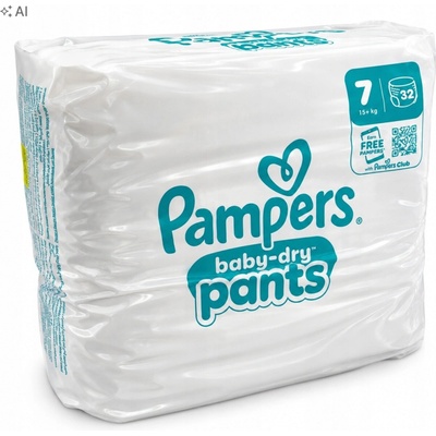 Pampers Pants 7 32 ks