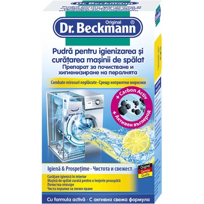 Dr. Beckmann ПРЕПАРАТ ЗА ПОЧИСТВАНЕ НА ПЕРАЛНЯ dr. beckmann waschmashinen hygiene-reiniger (994-3)