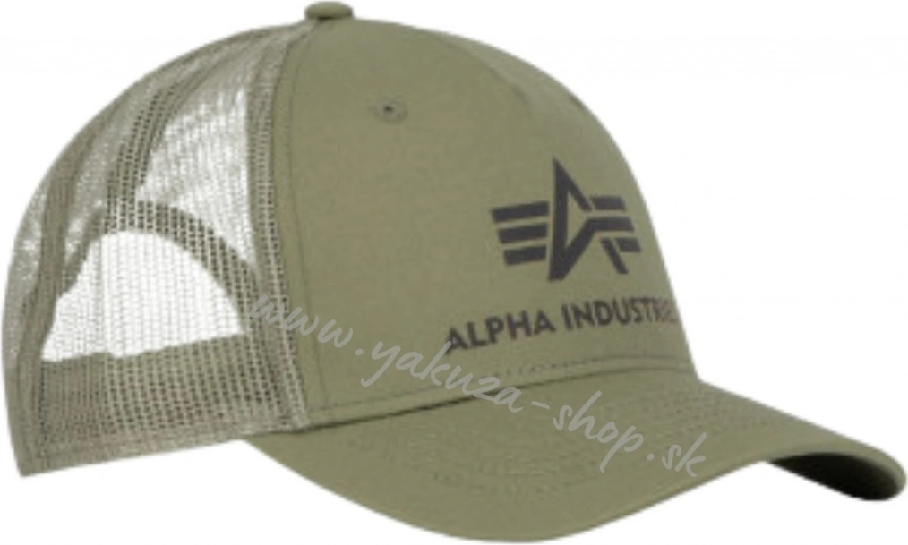 Alpha Industries Basic Trucker Cap dark olive