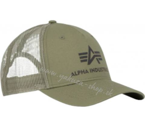 Alpha Industries Basic Trucker Cap dark olive