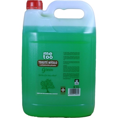 Me too tekuté mýdlo s antibakteriální přísadou Green 5 l