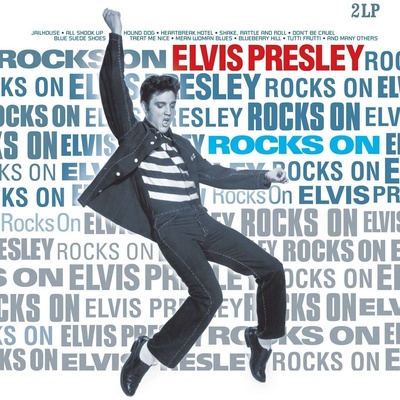 Elvis Presley - Rocks On (Limited Edition) (Blue Coloured) (180 g) (2 LP) (8719039007387)