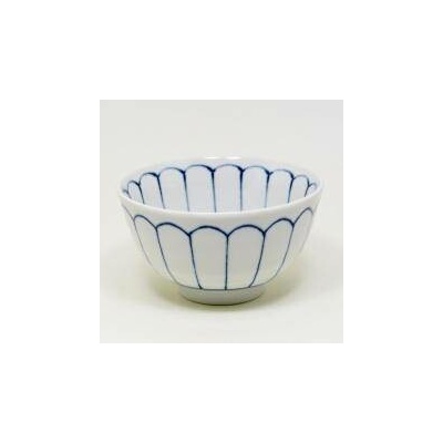 Amana Japonská porcelánová miska modro bílá 11,5 cm