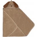 Jollein Osuška s kapucňou froté 75x75cm psík Diego