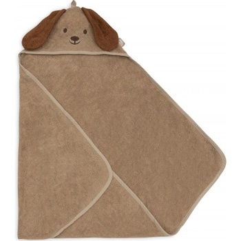 Jollein Osuška s kapucňou froté 75x75cm psík Diego