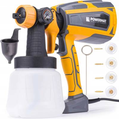 Elektrická striekacia pištoľ – 600 W | PM-PDM-600T žltá