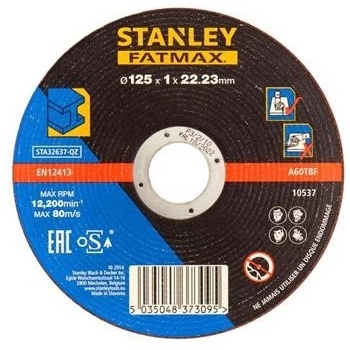 Stanley Řezný kotouč na kov O 125 x 22,2 mm, tl. 1,0 mm