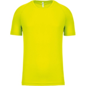 Proact Proact. pa438 / Мъжка спортна риза с къс ръкав - флуоресцентно жълта s (20p43803001)
