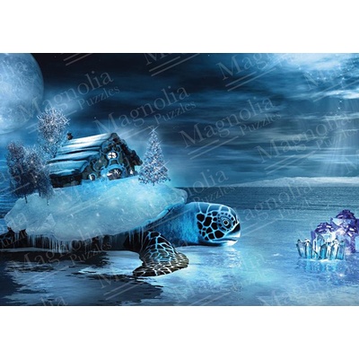 Magnolia - Puzzle House and Turtle - 1 000 piese