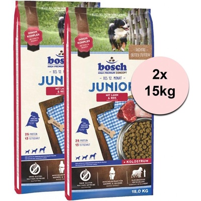 Bosch Junior Lamb & Rice 2 x 15 kg