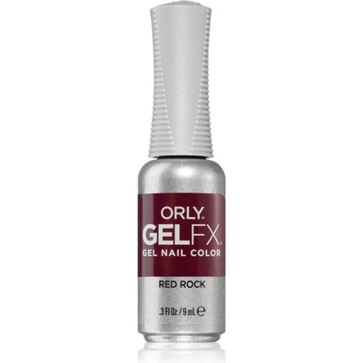 Orly Gelfx Gel gelový lak na nehty s použitím UV/LED lampy odstín Red Rock 9 ml