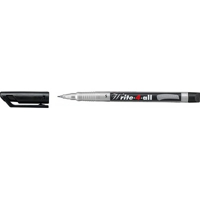 STABILO Алкохолен маркер, 0, 4 мм, коничен, STABILO "Write-4-all", черен 166/46 (166/46)