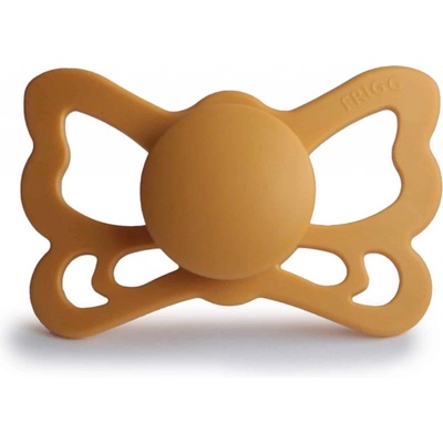 Frigg Butterfly anatomický silikon cumlík Honey Gold 1×1 ks