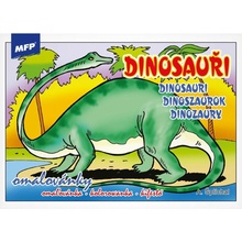 MFP 5300119 omaľovánky Dinosauri