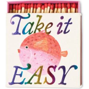 Paddywax Square Take it Easy Puffer Fish кибритени клечки 125 бр