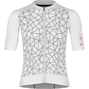 Bioracer Мъжка фланелка с къс ръкав за колоездене Bioracer Speedwear Graphene Jersey Cycling jersey - Cool Grey - размер XL (056-3660-0215)