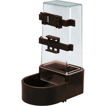 Image 1 of Ferplast - fpi4518 - поилка за папагали/бяла, кафява/ 11, 6 / 13, 7 / 21, 2 cm